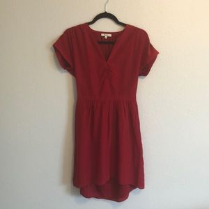 madewell red dress